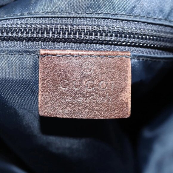 GUCCI Shoulder Bag Nylon Navy Silver 270410 Auth bs26783 - Picture 10 of 16